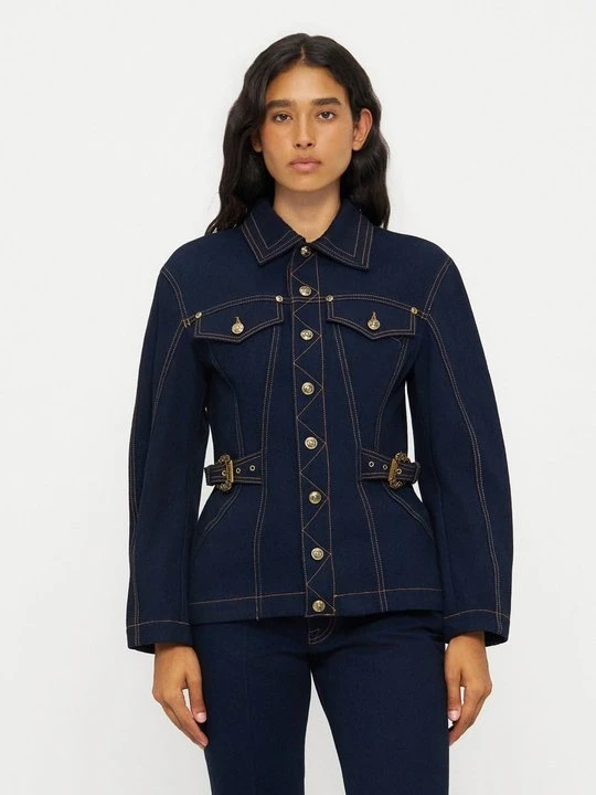 Zdjęcie produktu Kurtka jeansowa Versace Jeans Couture niebieski