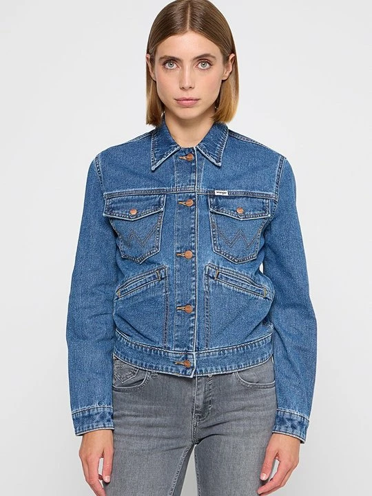 Zdjęcie produktu Kurtka jeansowa Wrangler niebieski