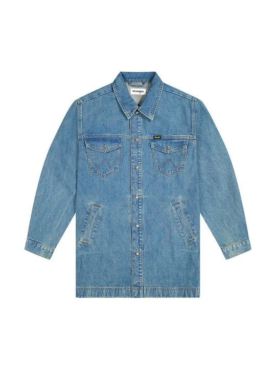 Zdjęcie produktu Kurtka jeansowa Wrangler niebieski denim