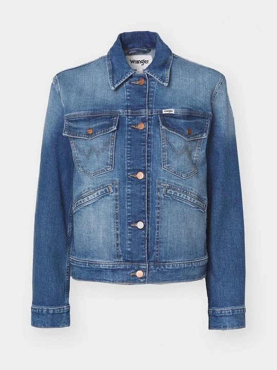 Zdjęcie produktu Kurtka jeansowa Wrangler niebieski denim