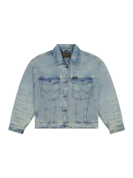 Zdjęcie produktu Kurtka jeansowa Wrangler niebieski denim