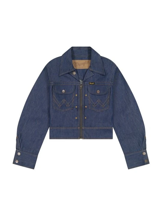 Zdjęcie produktu Kurtka jeansowa Wrangler niebieski denim