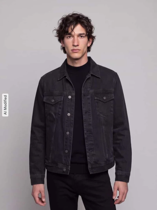 Zdjęcie produktu Kurtka jeansowa z kieszeniami na piersi 'ALBION' Pepe Jeans Czarny
