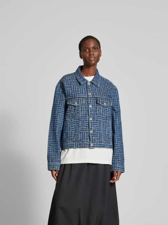 Zdjęcie produktu Kurtka jeansowa z kieszeniami na piersi Kenzo Jeansowy niebieski