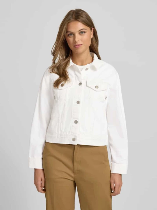 Zdjęcie produktu Kurtka jeansowa z kieszeniami na piersi Model 'PAIZLEY' Lauren Ralph Lauren Biały