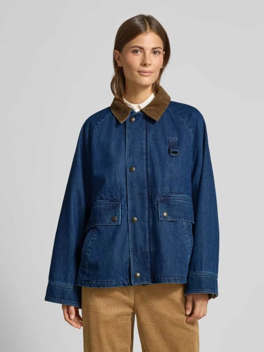Zdjęcie produktu Kurtka jeansowa z kieszeniami z patkami Polo Ralph Lauren Jeansowy niebieski