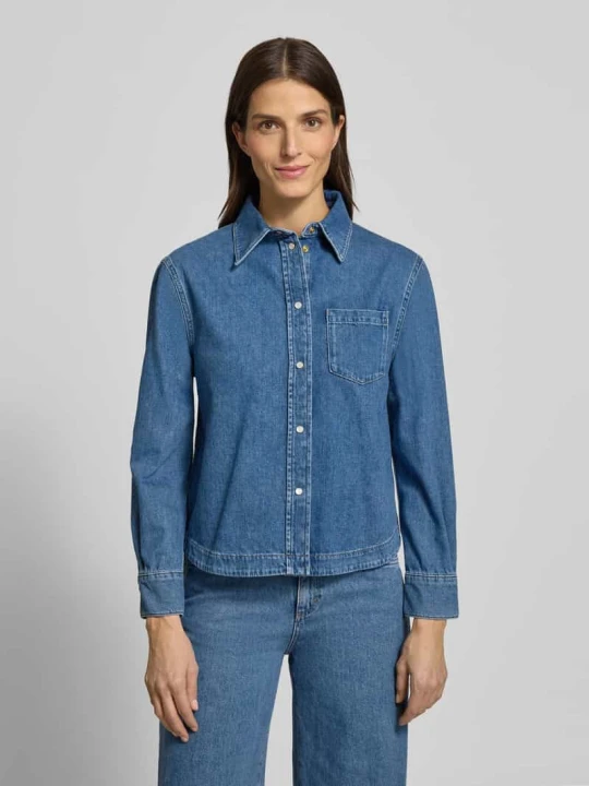 Zdjęcie produktu Kurtka jeansowa z zapięciem na guziki model „Ivy” Windsor Jeansowy niebieski