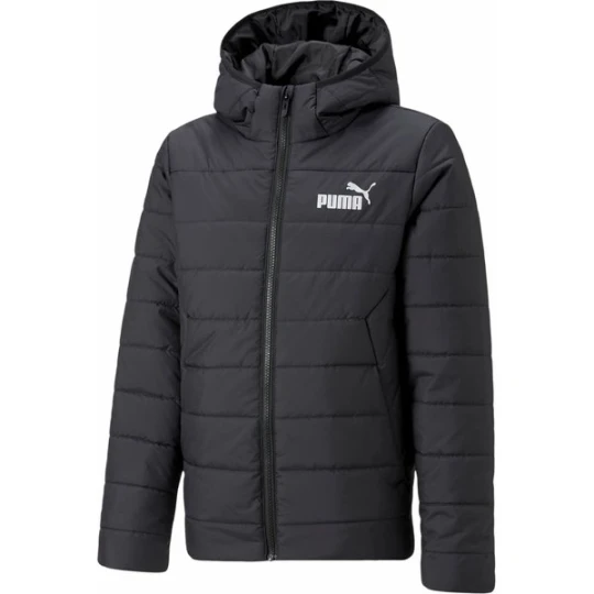 Zdjęcie produktu Kurtka juniorska ESS Hooded Padded Puma Czarny