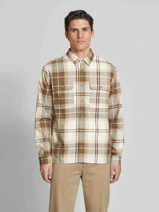 Zdjęcie produktu Kurtka koszulowa o kroju regular fit z kieszeniami na piersi model ‘AUSTER’ Casual Friday Złamany biały