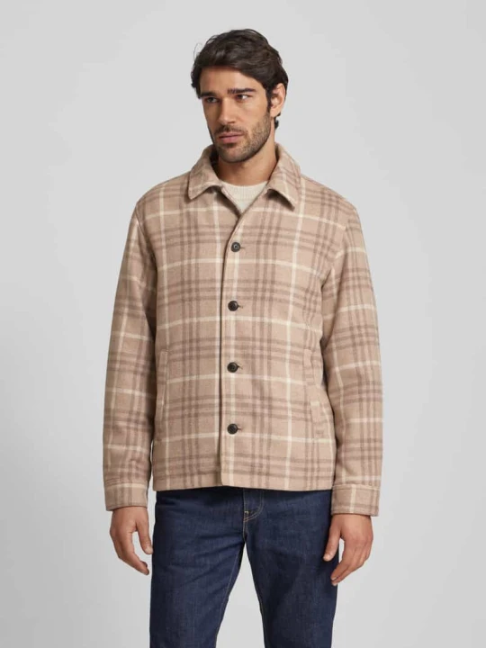 Zdjęcie produktu Kurtka koszulowa o kroju regular fit z kołnierzykiem typu kent model ‘CARTER’ Jack&Jones