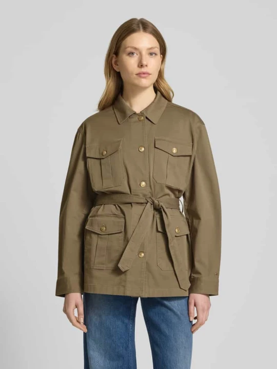Zdjęcie produktu Kurtka koszulowa o kroju regular fit ze złotymi guzikami Tommy Hilfiger