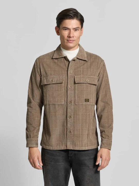 Zdjęcie produktu Kurtka koszulowa w całości wzorzysta w kroju regular fit model 'OLIVER' Jack&Jones