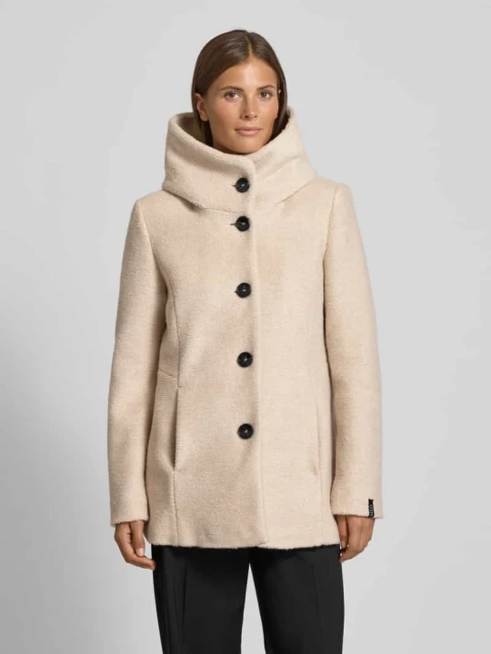Zdjęcie produktu Kurtka krój regular fit z dodatkiem wełny model „JESSE” Milo Coats Złamany biały