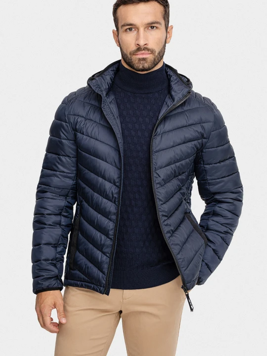 Zdjęcie produktu Kurtka LEONARD 01012C75OSA Giacomo Conti granatowy