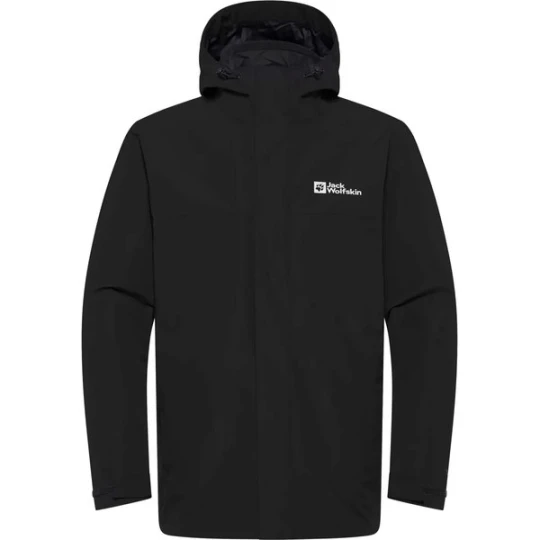 Zdjęcie produktu Kurtka męska 3w1 Altenberg Jack Wolfskin Czarny