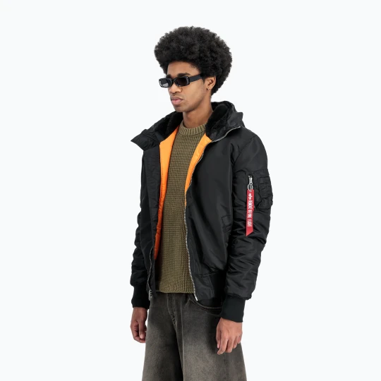 Zdjęcie produktu Kurtka męska Alpha Industries MA-1 Hooded Bomber black