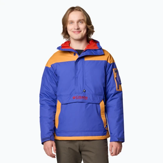 Zdjęcie produktu Kurtka ocieplana męska Columbia Challenger II Ins Pullover clematis blue / sunstone