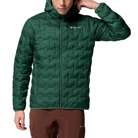 Zdjęcie produktu Kurtka męska Columbia Delta Ridge II Down Hooded 2086222375 - zielona