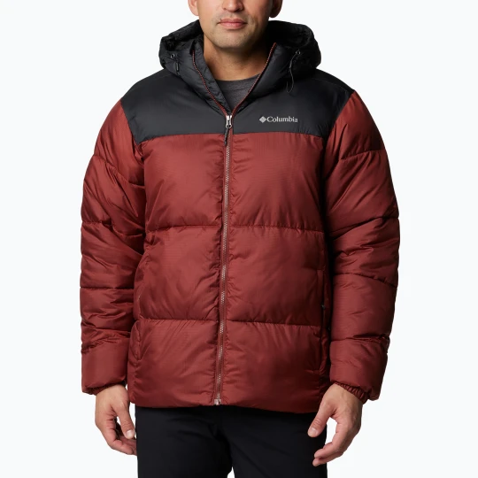 Zdjęcie produktu Kurtka ocieplana męska Columbia Puffect II Hooded spice / black Czerwony