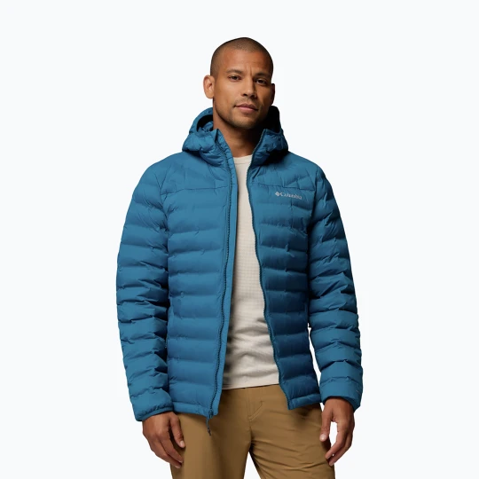 Zdjęcie produktu Kurtka męska Columbia Terwiliger Trail Heat Seal Hooded phoenix blue
