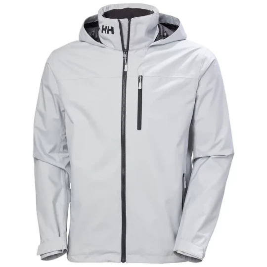 Zdjęcie produktu Kurtka męska Crew Hooded Sailing Jacket 2.0 Helly Hansen Szary