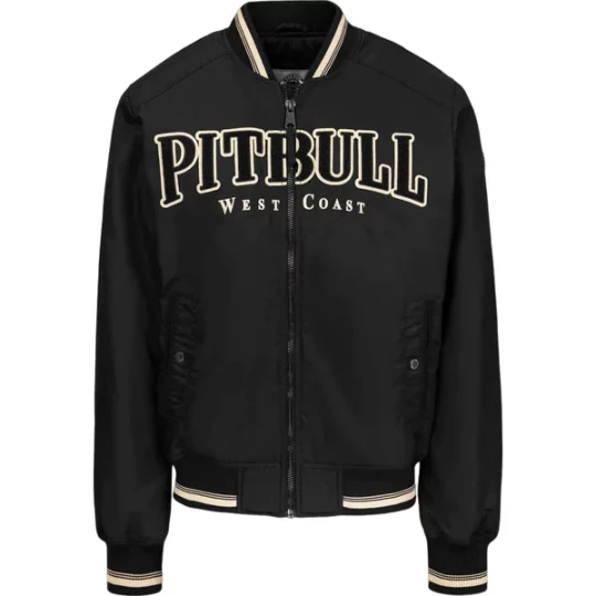 Zdjęcie produktu Kurtka męska Detroit Baseball Jacket Pitbull West Coast Czarny