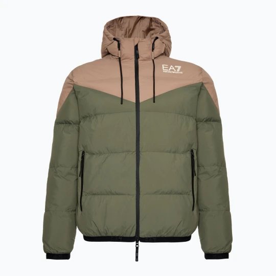Zdjęcie produktu Kurtka męska EA7 Emporio Armani Train Athletic Colour Block Padded beetlee