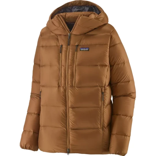 Zdjęcie produktu Kurtka męska Fitz Roy Down Hoody Patagonia Brązowy