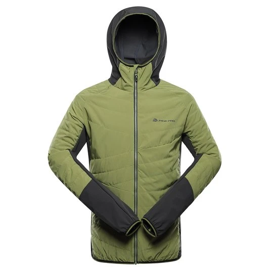 Zdjęcie produktu Kurtka męska hybrydowa Morgen zielona Alpine Pro