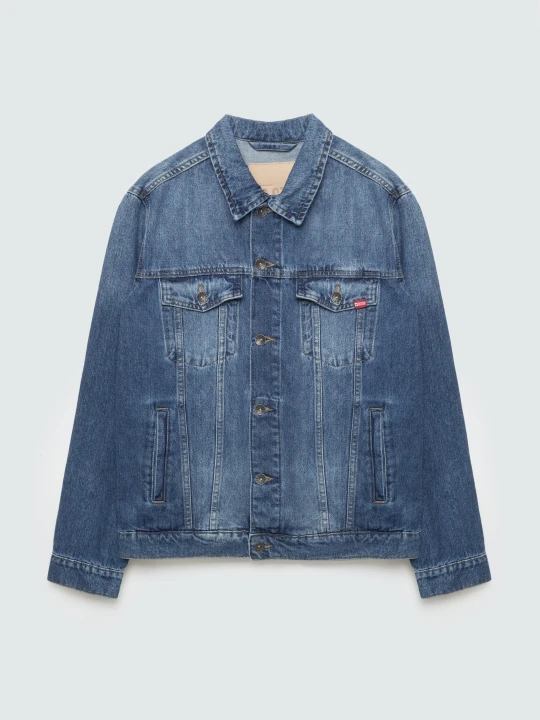 Zdjęcie produktu kurtka męska jeansowa niebieska charlie 445 Big Star