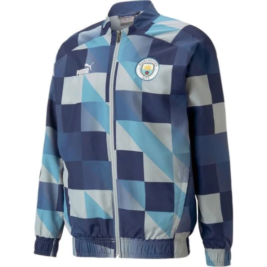 Zdjęcie produktu Kurtka męska Manchester City F.C. Prematch Puma Granatowy
