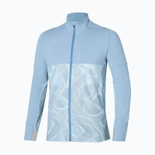 Zdjęcie produktu Kurtka męska Mizuno Paris Athlete Hybrid Warm Up glacier lake Niebieski