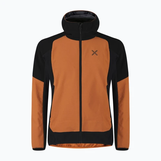 Zdjęcie produktu Kurtka męska Montura Premium Wind Hoody mandarino Pomarańczowy