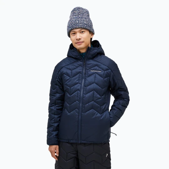 Zdjęcie produktu Kurtka męska Peak Performance Elevate Liner Hood blue shadow Granatowy