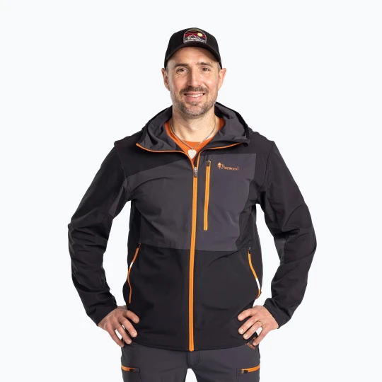 Zdjęcie produktu Kurtka męska Pinewood Abisko Light Stretch d.anthracite / black
