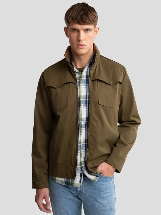 Zdjęcie produktu kurtka męska przejściowa khaki fabb 303 Big Star ZIELONY