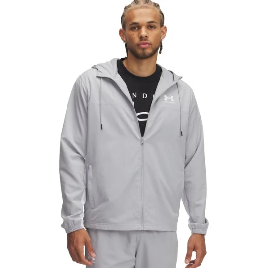 Zdjęcie produktu Kurtka męska Rival Woven Windbreaker Under Armour Szary