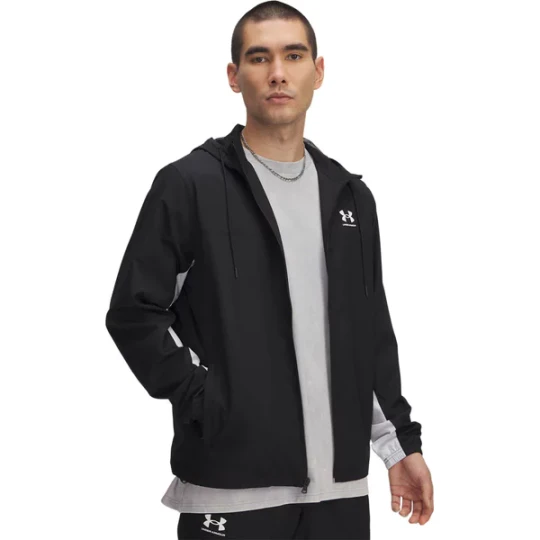 Zdjęcie produktu Kurtka męska Rival Woven Windbreaker Under Armour Czarny
