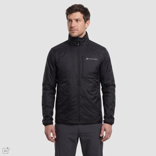 Zdjęcie produktu Kurtka męska sportowa Gered czarna Alpine Pro