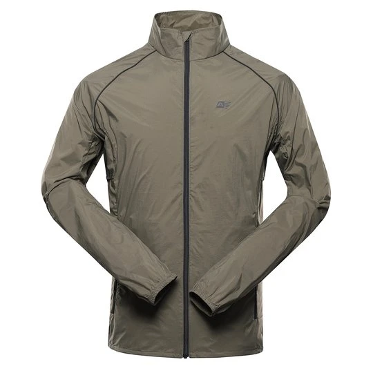 Zdjęcie produktu Kurtka męska sportowa wiatrówka Spin 2 khaki Alpine Pro