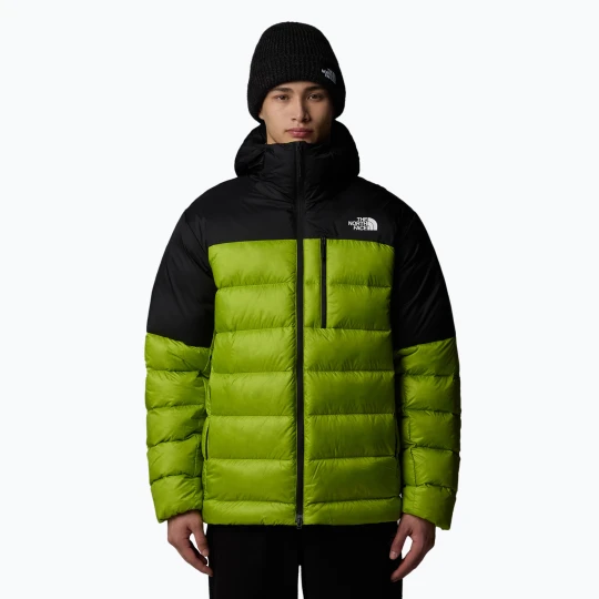 Zdjęcie produktu Kurtka męska The North Face Kalix Down Hoodie meadow grass / black Zielony