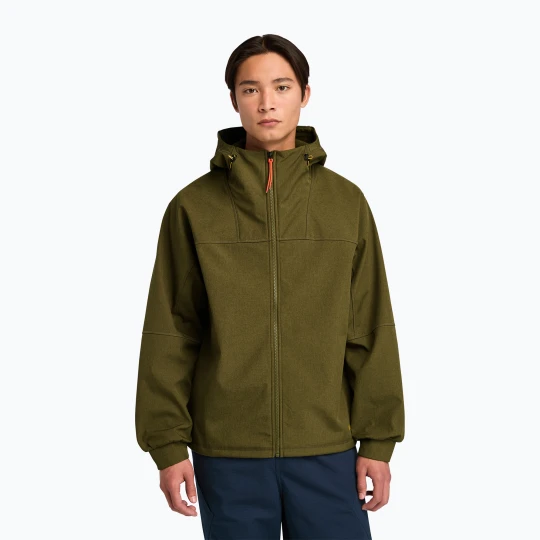 Zdjęcie produktu Kurtka męska Timberland Softshell Hooded dark olive Zielony