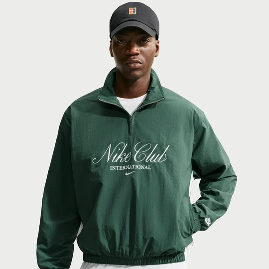 Zdjęcie produktu Męska kurtka z zamkiem 1/2 Nike Club - Zieleń
