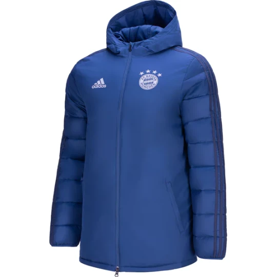 Zdjęcie produktu Kurtka młodzieżowa FC Bayern Adidas Niebieski