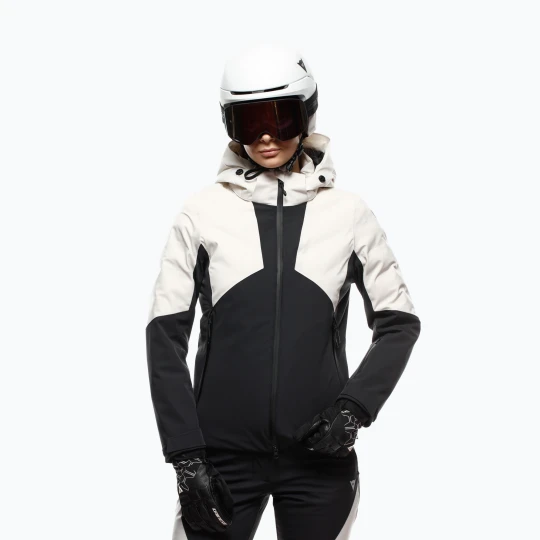 Zdjęcie produktu Kurtka narciarska damska Dainese Zives Aerosense Dry lily / white / stretch / limo Czarny