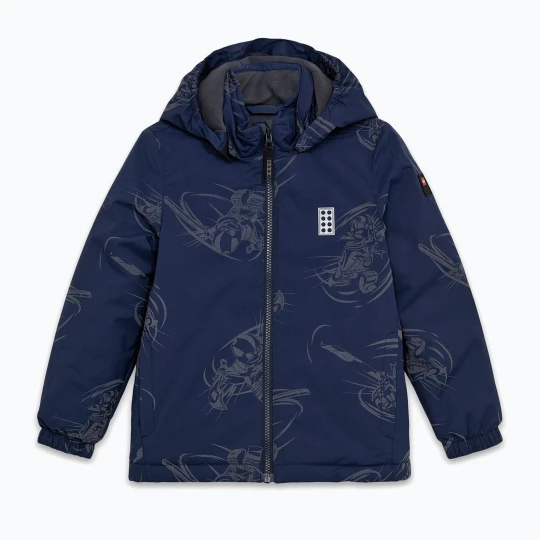 Zdjęcie produktu Kurtka narciarska dziecięca LEGO Lwjad 602 dark navy Granatowy