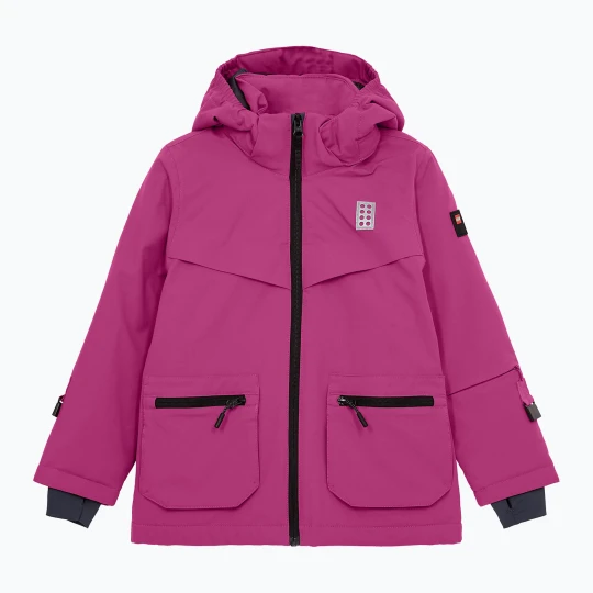 Zdjęcie produktu Kurtka narciarska dziecięca LEGO Lwjad 804 dark pink