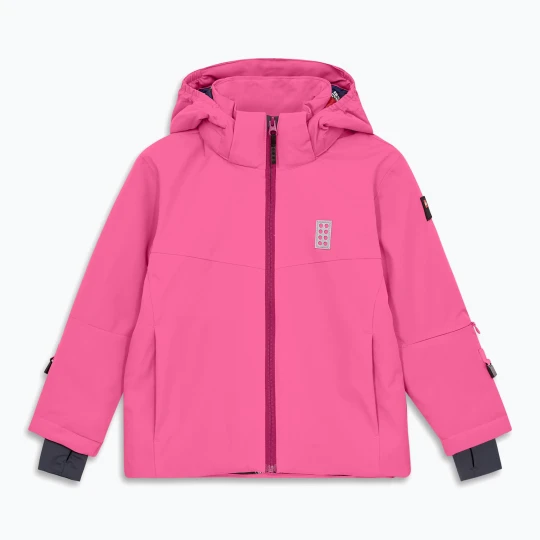 Zdjęcie produktu Kurtka narciarska dziecięca LEGO Lwjaz 802 pink
