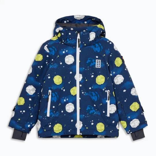 Zdjęcie produktu Kurtka narciarska dziecięca LEGO Lwjaz 803 dark blue Granatowy
