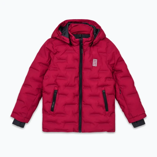 Zdjęcie produktu Kurtka narciarska dziecięca LEGO Lwjipe 706 dark pink